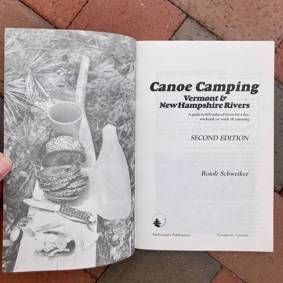 1993 Canoe Camping Vermont & New Hampshire Rivers VT NH Nature Outdoor Canoeing - Picture 2 of 11